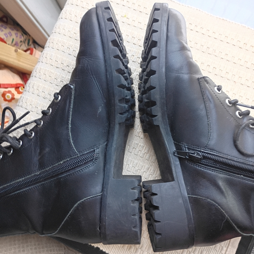 BP Black Combat Boots .Very Good Condition. - Picture 6 of 11